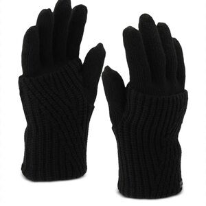 Allsaints Traveling Rib
Foldover Gloves black 
$59 new